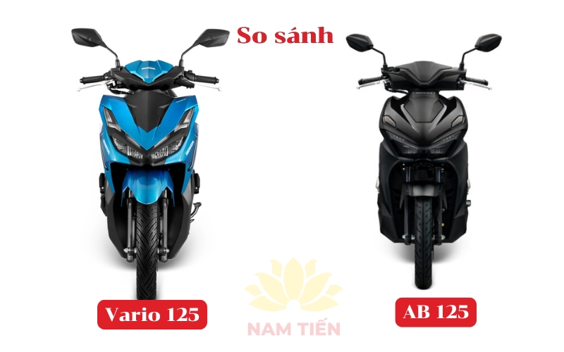So sánh xe Honda Vario 125 và AB 125. Nên chọn xe nào?